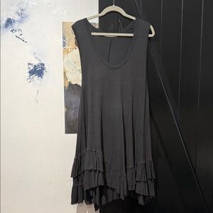 We The Free Charcoal Maxi Dress